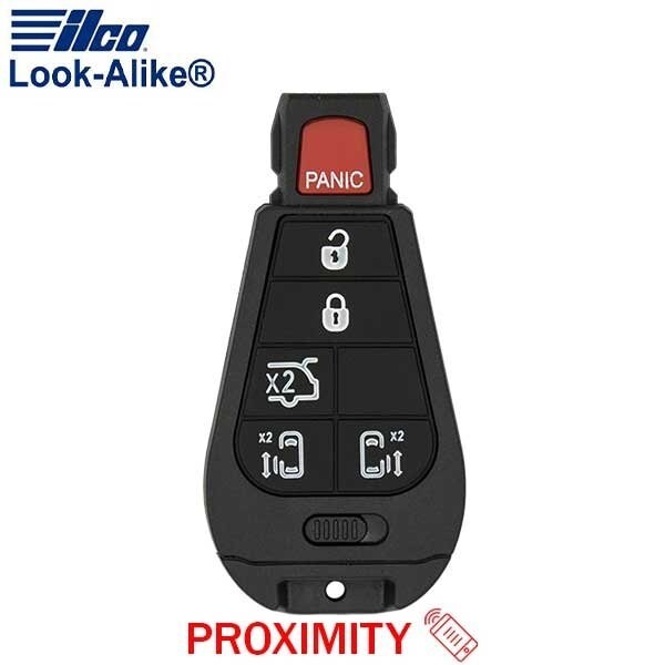 LAL POD-LAL-6B4 Chrysler Replacement POD Key w/ Proximity (IYZ-C01C)